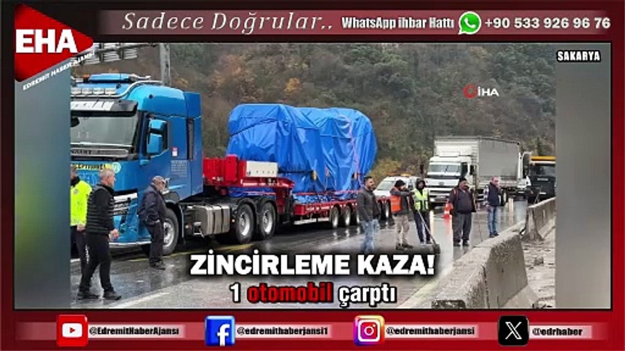 ZİNCİRLEME KAZA!