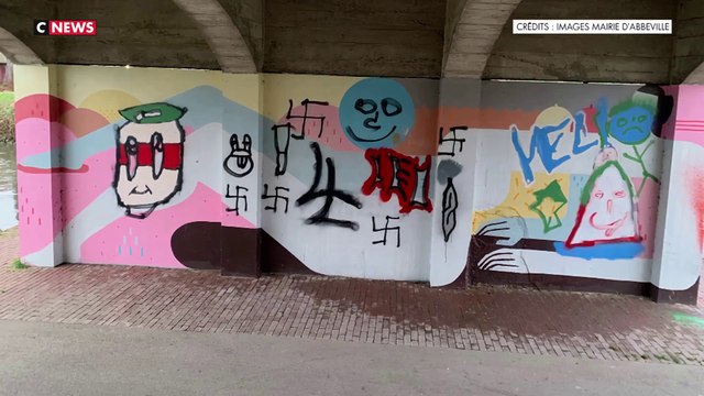 Somme : des croix gammées découvertes à Abbeville