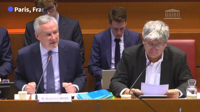 France : Bruno Le Maire accuse d' hypocrisie les députés de la commission des Finances