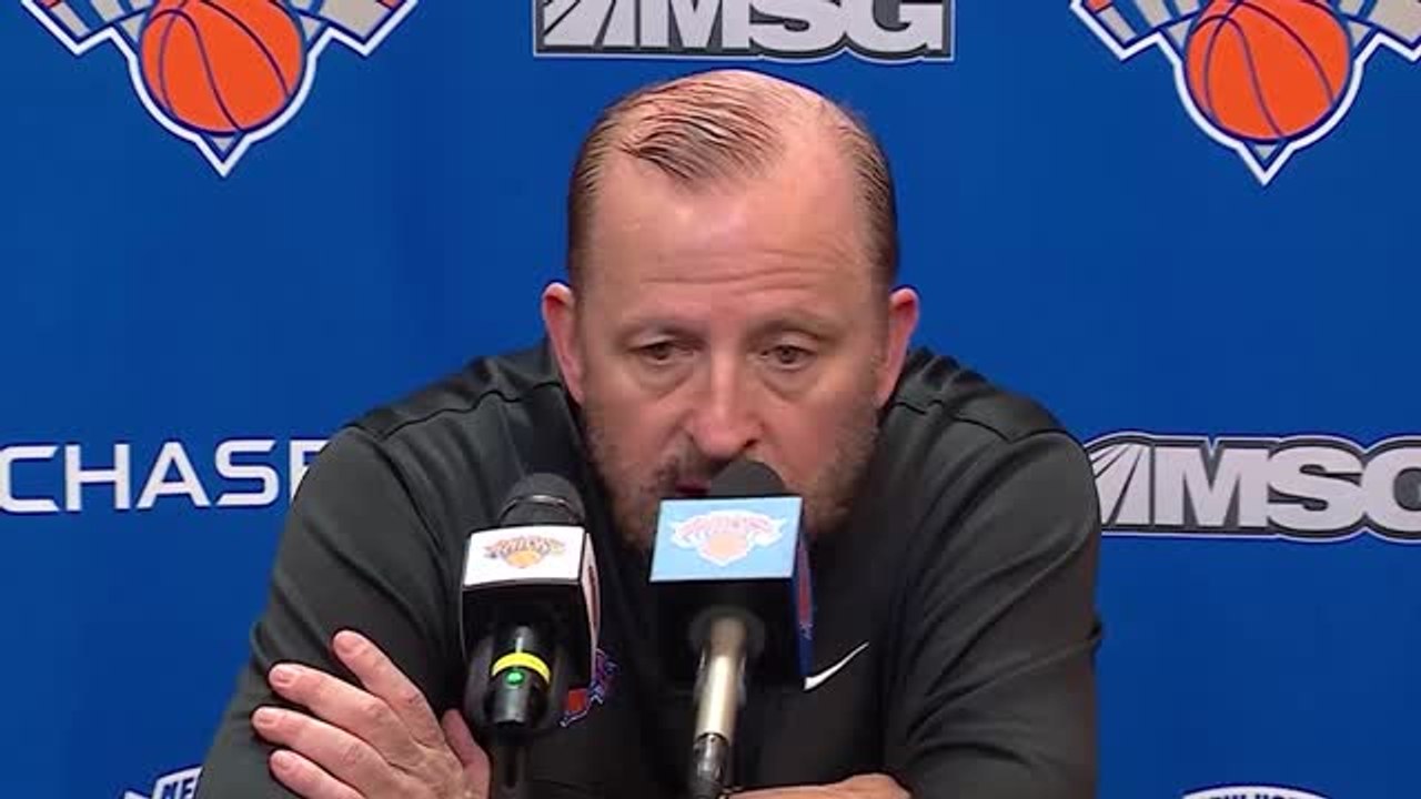 Knicks - Thibodeau : "Il faut continuer à se battre"