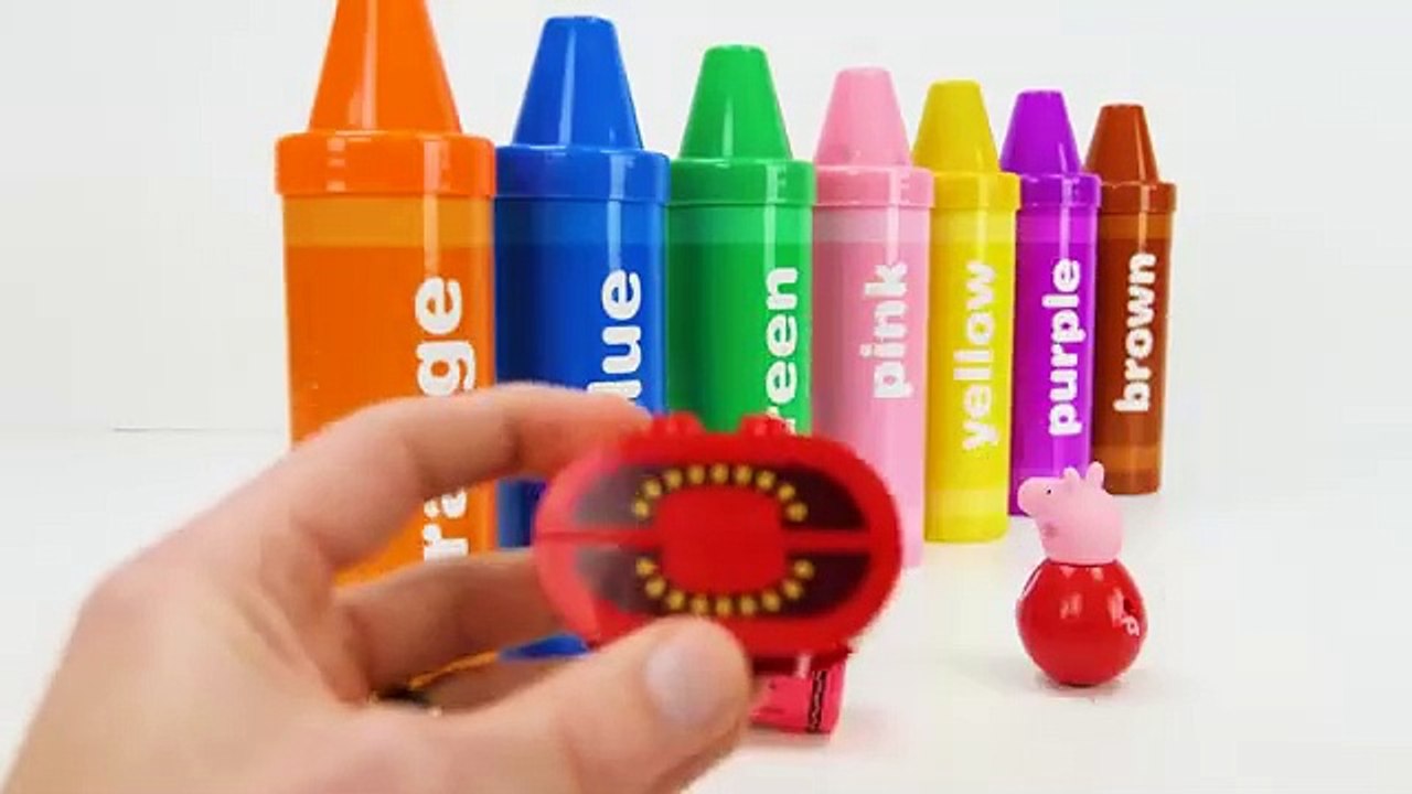 Best Learning Video for Toddlers Learn Colors with Crayon Surprises!