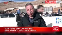 tv100 muhabiri Sertaç Murat Koç Suriye-Lübnan sınırında! İki yönlü göç dalgası başladı