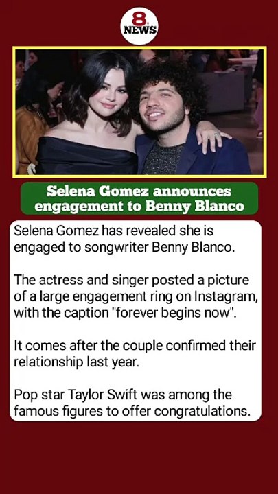 Benny Blanco | Selena Gomez | Selena Gomez Engaged With Boyfriend