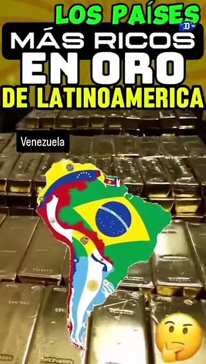 Venezuela ocupa el primer lugar en reserva de oro en Latinoamérica