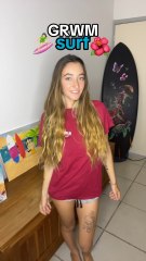 GRWM for a Surf Day 🌺🏄‍♀️