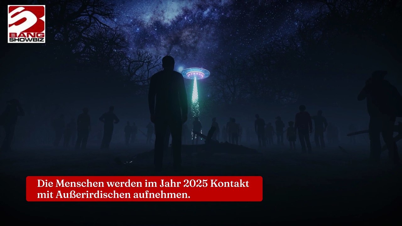 Hellseherin behauptet, dass Menschen 2025 Kontakt zu Aliens aufnehmen