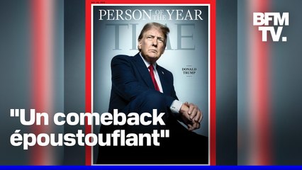 Donald Trump désigné personnalité de l'année 2024 par le magazine "Time"