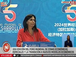 Vpdta. Delcy Rodríguez: Este Foro permitirá un espacio para compartir experiencias