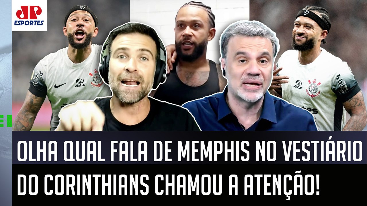 SERÁ??? "OLHA ISSO, cara! Essa FALA do Memphis Depay MOSTRA que..." Corinthians GERA DEBATE!