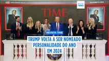 Donald Trump nomeado Personalidade do Ano 2024 da Time