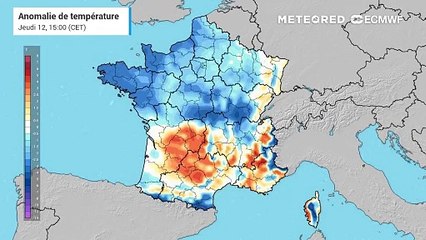 Accentuation du froid en France ?
