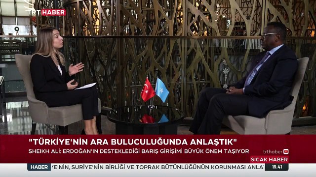 Somali Adalet Bakanı, Etiyopya anlaşmasını TRT Haber'de değerlendirdi