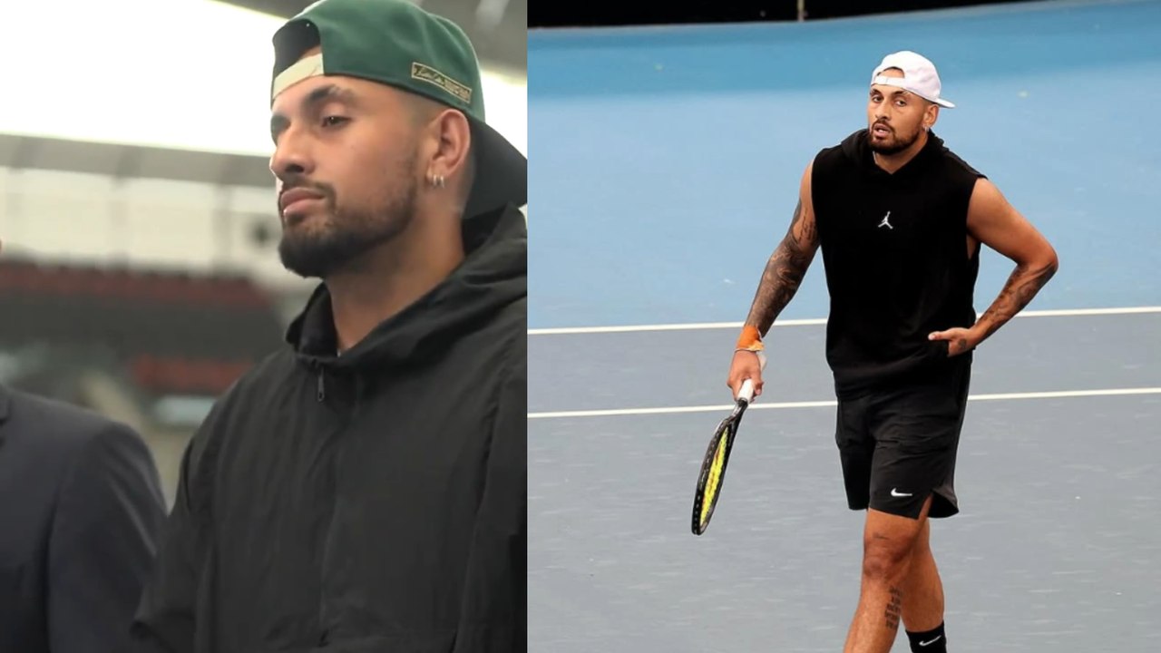 Tennis - Brisbane 2024 - Nick Kyrgios prépare son retour à Brisbane, avec le sourire