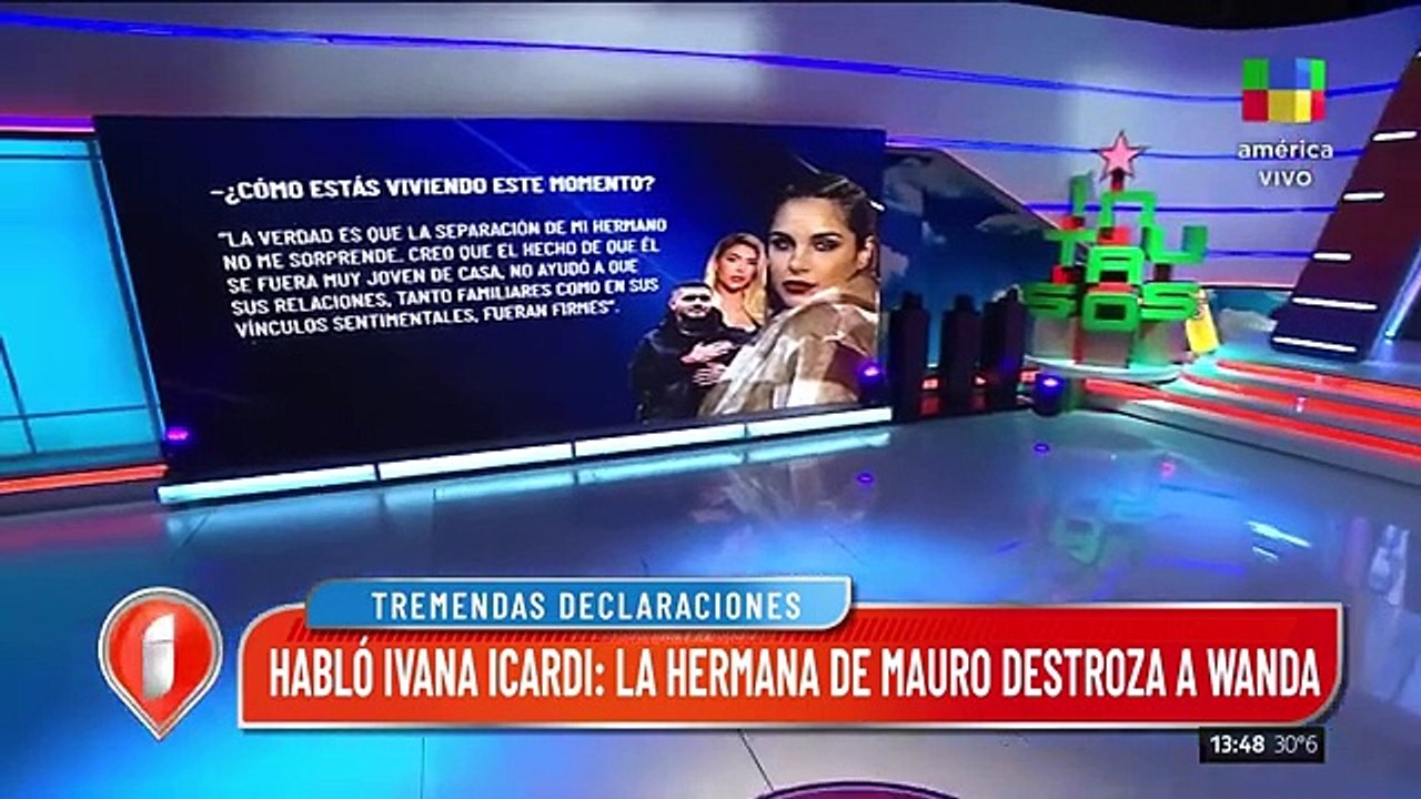 Ivana Icardi confesó por qué se peleó con Mauro y hundió a Wanda Nara: "Lo predije"