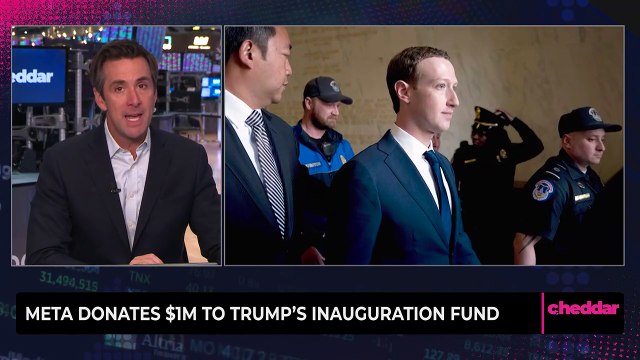 Meta Donates $1M to Trump's Inauguration Fund