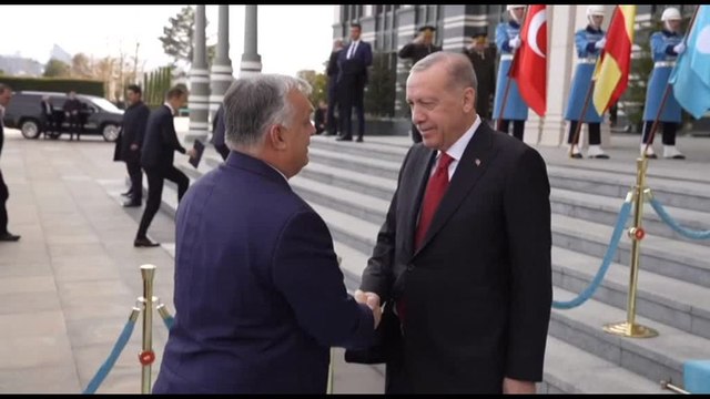 Orban da Erdogan ad Ankara, a colloquio su Ucraina e Medio Oriente