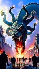 "Hidra: A Serpente Imortal da Grécia"
