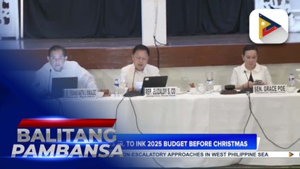 PBBM to ink 2025 budget before Christmas; DBM thanks Congress for timely passage of 2025 budget