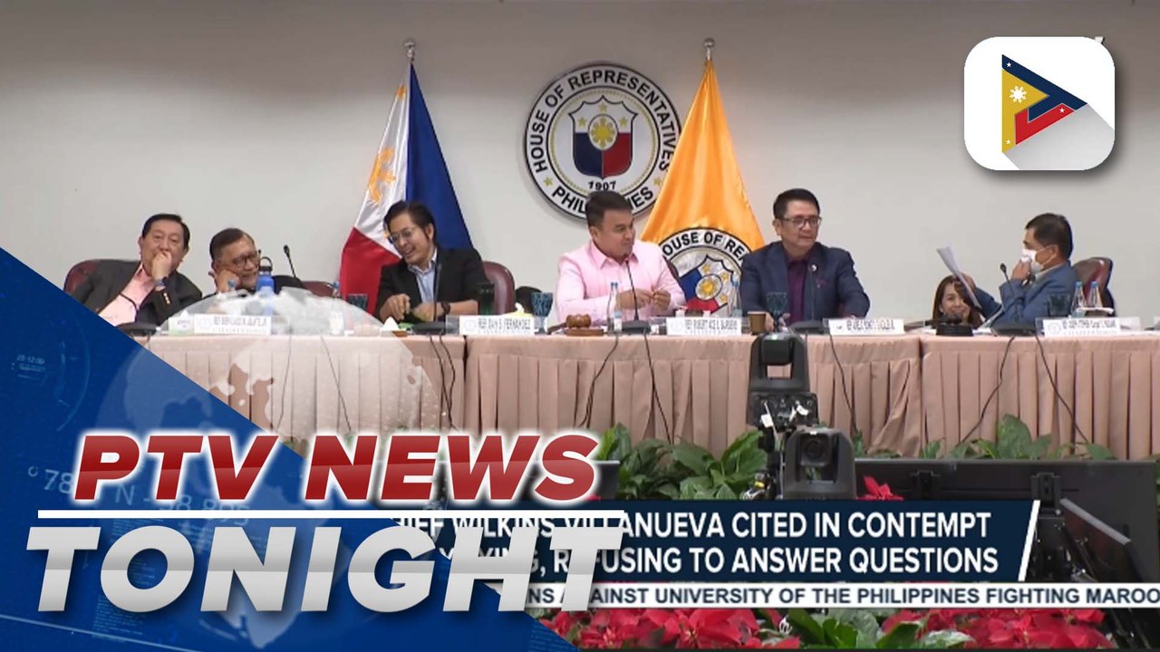 House Quad-Comm cites Police Col. Hector Grijaldo in contempt for repeated absence in hearings