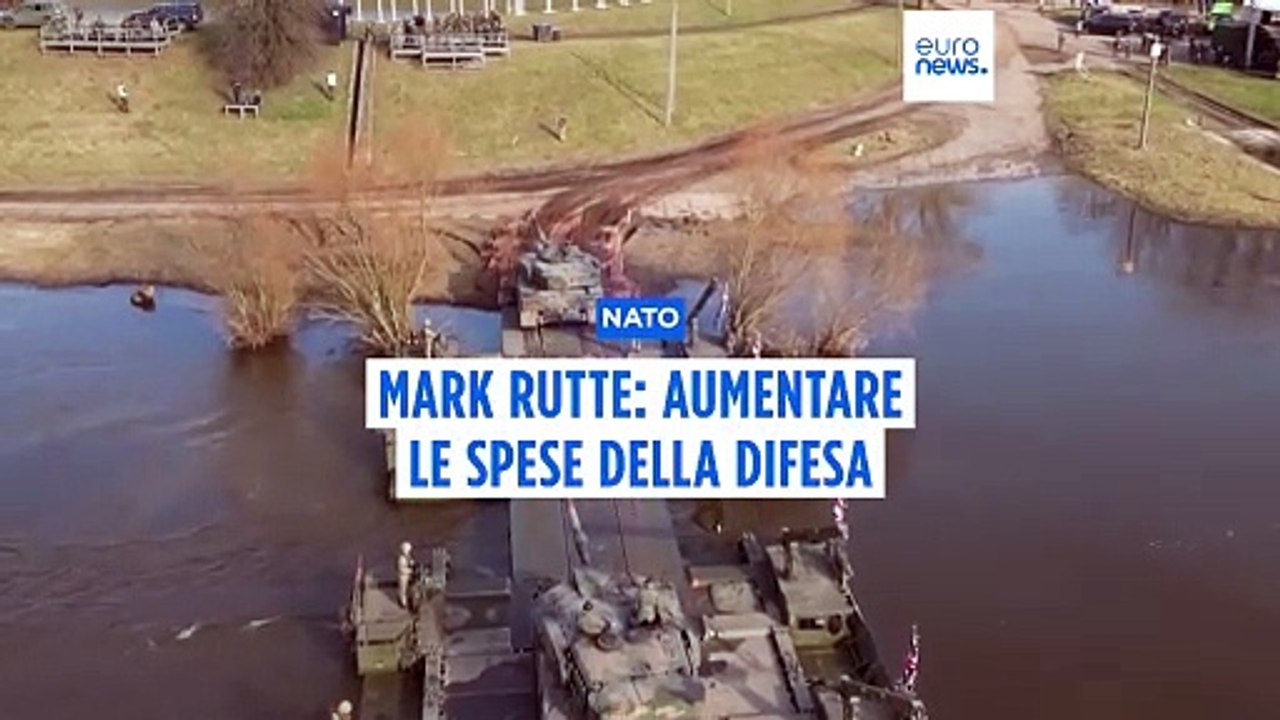 Nato, Rutte chiede "sacrifici" ai cittadini europei per aumentare la spesa per la Difesa