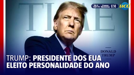 Donald Trump é eleito Personalidade do Ano pela Time