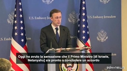Usa: la sensazione ? che Netanyahu sia pronto a un accordo su Gaza