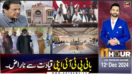 11th Hour | Waseem Badami | ARY News | 12th December 2024