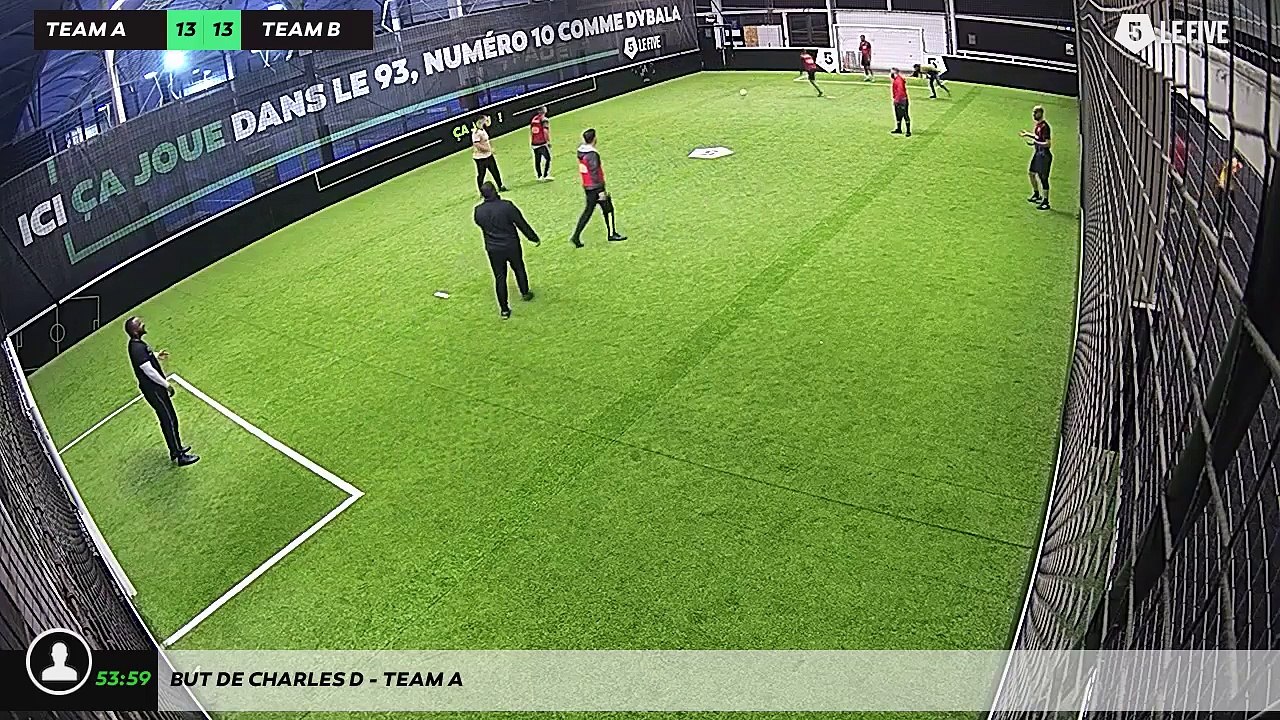 But de Charles D - Team A
