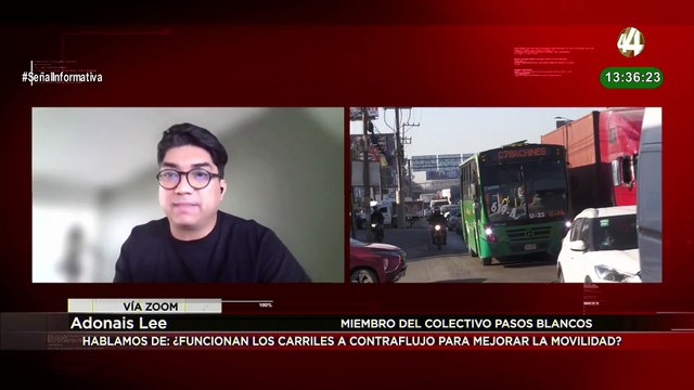 ¿Funcionan los carriles a contraflujo para mejorar la movilidad? Adonais Lee lo explica