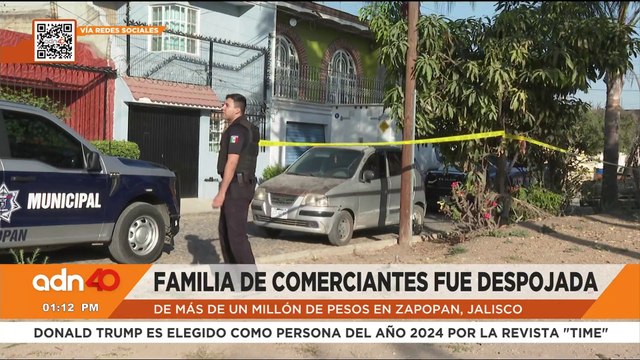 Familia de comerciantes fue despojada de más de un millón de pesos en Zapopan, Jalisco