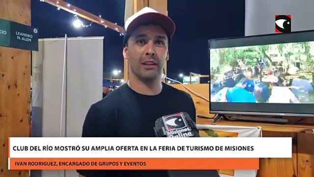 Club del Río mostró su amplia oferta en la Feria de Turismo de Misiones arreglos