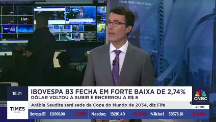 Gustavo Sung comenta baixa no Ibovespa B3 de 2,74%: "Reflexo da decisão do Copom"