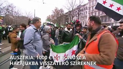 Ausztria 1000 eurós "hazatérési bónuszt" kínál a szíriai menekülteknek