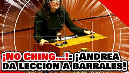 ¡No ching… a la presidenta!: ¡’la encueratriz’ Barrales recibe una brutal lección de Andrea Chávez!