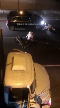 Cavalos invadem rodovia e provocam acidente em São Paulo