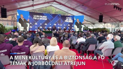 A menekültügy és a biztonság a populista Atreju fő témái Rómában