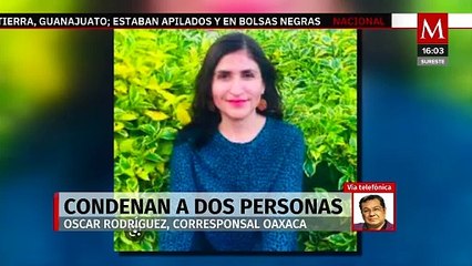 Condenan a 40 años de prisión a implicados en el feminicidio de excandidata a presidenta municipal