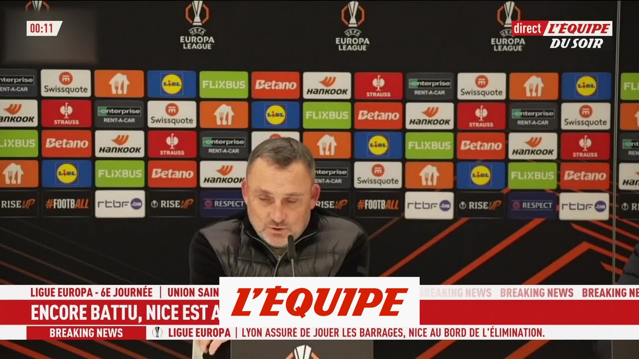 Haise : « On a trop d'absents » - Foot - C3 - Nice