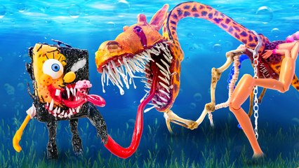 Creepy Cosplay 🌍👾 Zoochosis & Spongebob Want To Conquer The World!