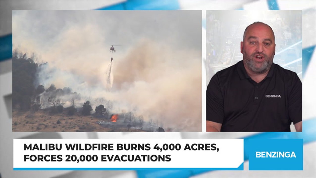 Malibu Wildfire Burns 4,000 Acres, Forces 20,000 Evacuations