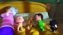Ten in the Bed (Scary Storm Version) _ Lalafun Nursery Rhymes _ Kids Songs(720P_HD)