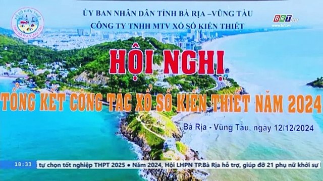 Hội nghị Tổng kết công tác XSKT năm 2024 (BRT)