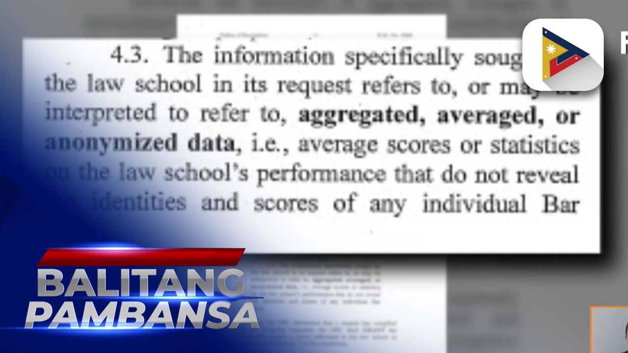 Bar exam result, ilalabas na ngayong araw
