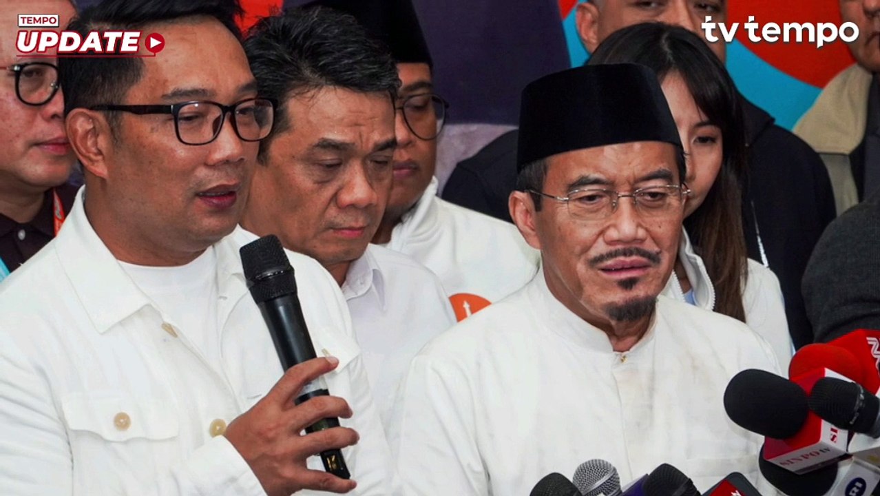 Riza Patria Bicara Alasan Ridwan Kamil-Suswono Batal Gugat Hasil Pilkada Jakarta ke MK