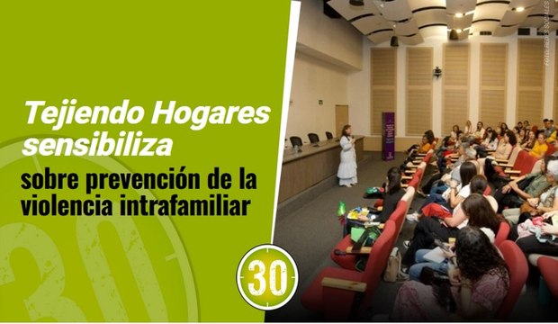 Tejiendo Hogares llegó a más de 48.300 familias de Medellín con herramientas para prevenir la violencia