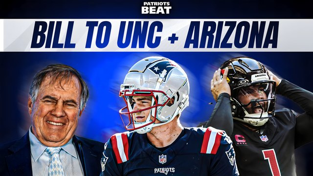 LIVE: Patriots vs. Cardinals Preview + Bill Belichick Is UNC Head Coach | Patriots Beat