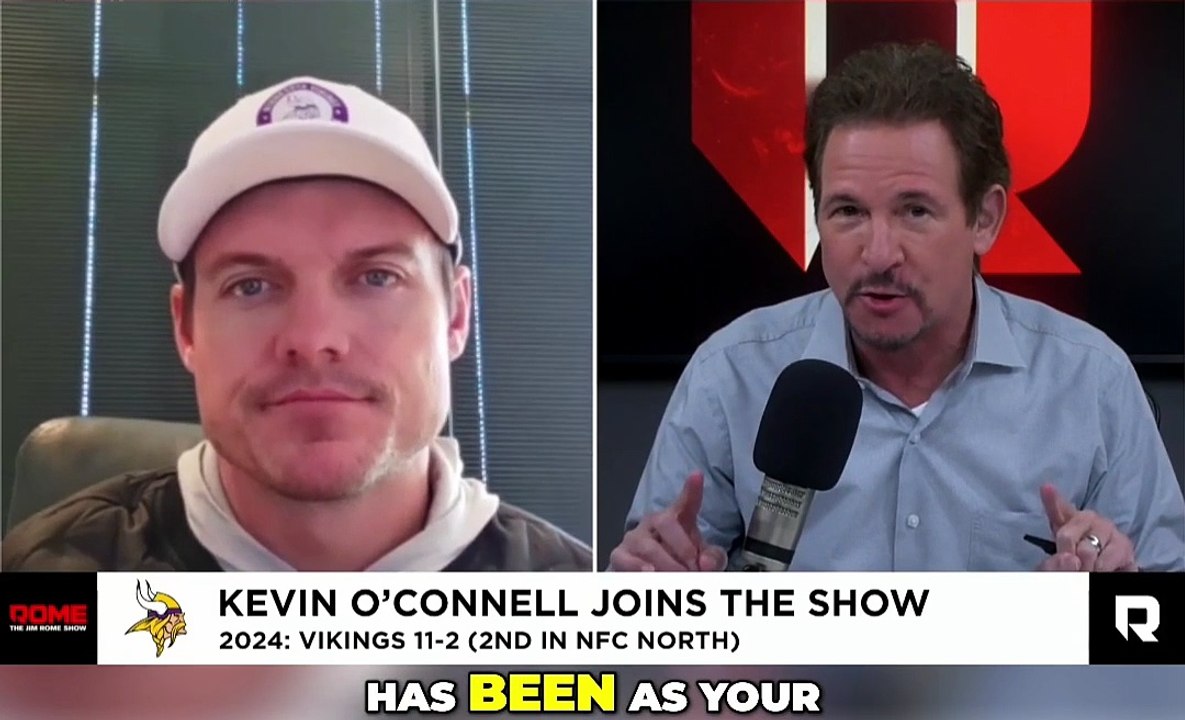 Kevin O'Connell on his quarterback's play