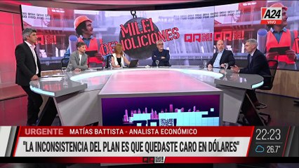 🔴ARGENTINA CARA EN DÓLARES: ¿CÓMO SE SOLUCIONA? LA EXPLIACIÓN DE MATÍAS BATTISTA