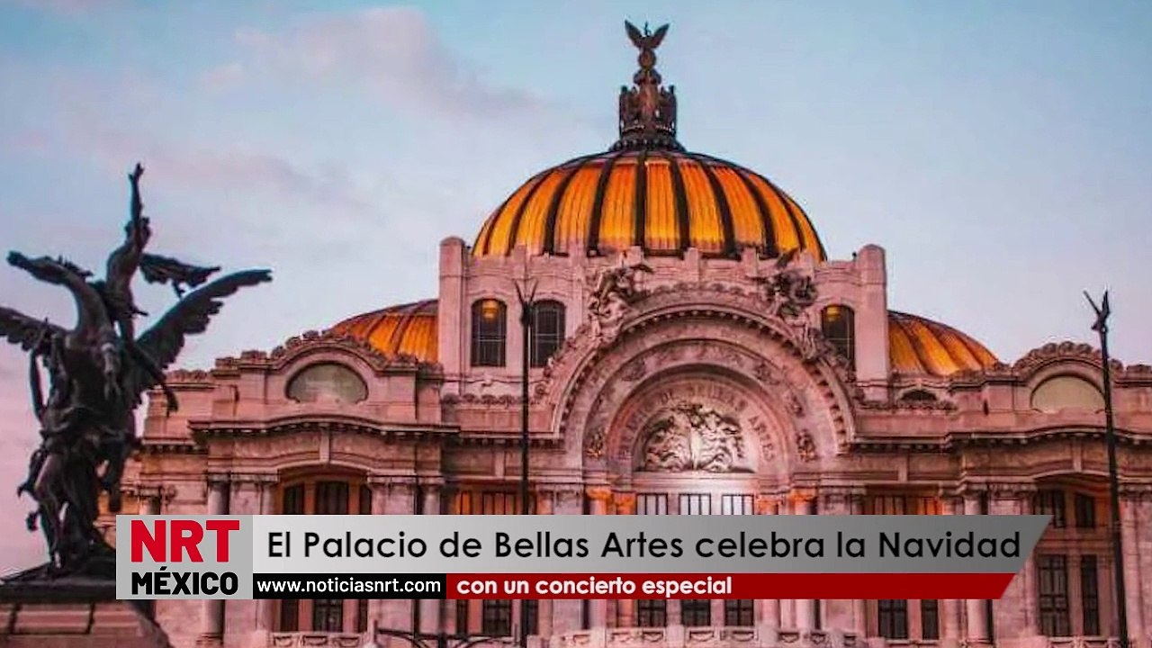 El Palacio de Bellas Artes celebra la Navidad c...