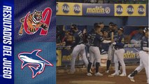 Resumen del juego Tigres de Aragua vs Tiburones de La Guaira | 12 de diciembre 2024